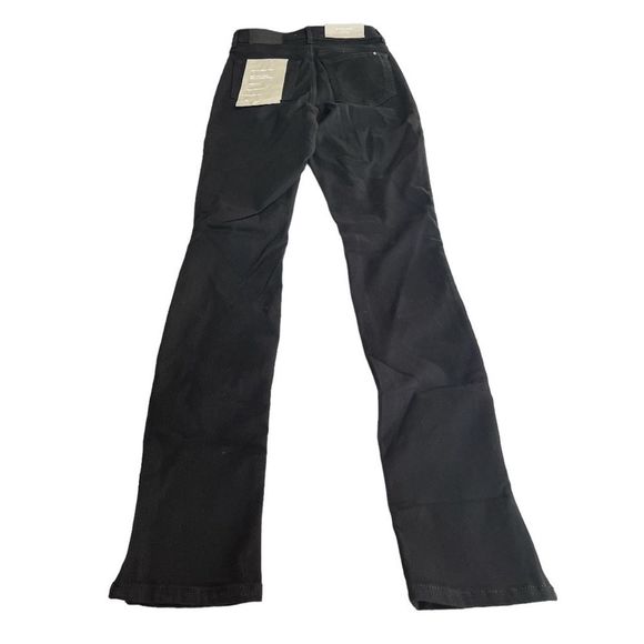 Everlane The Way High Skinny Split Hem Jeans Black Size 25 - Picture 2 of 11